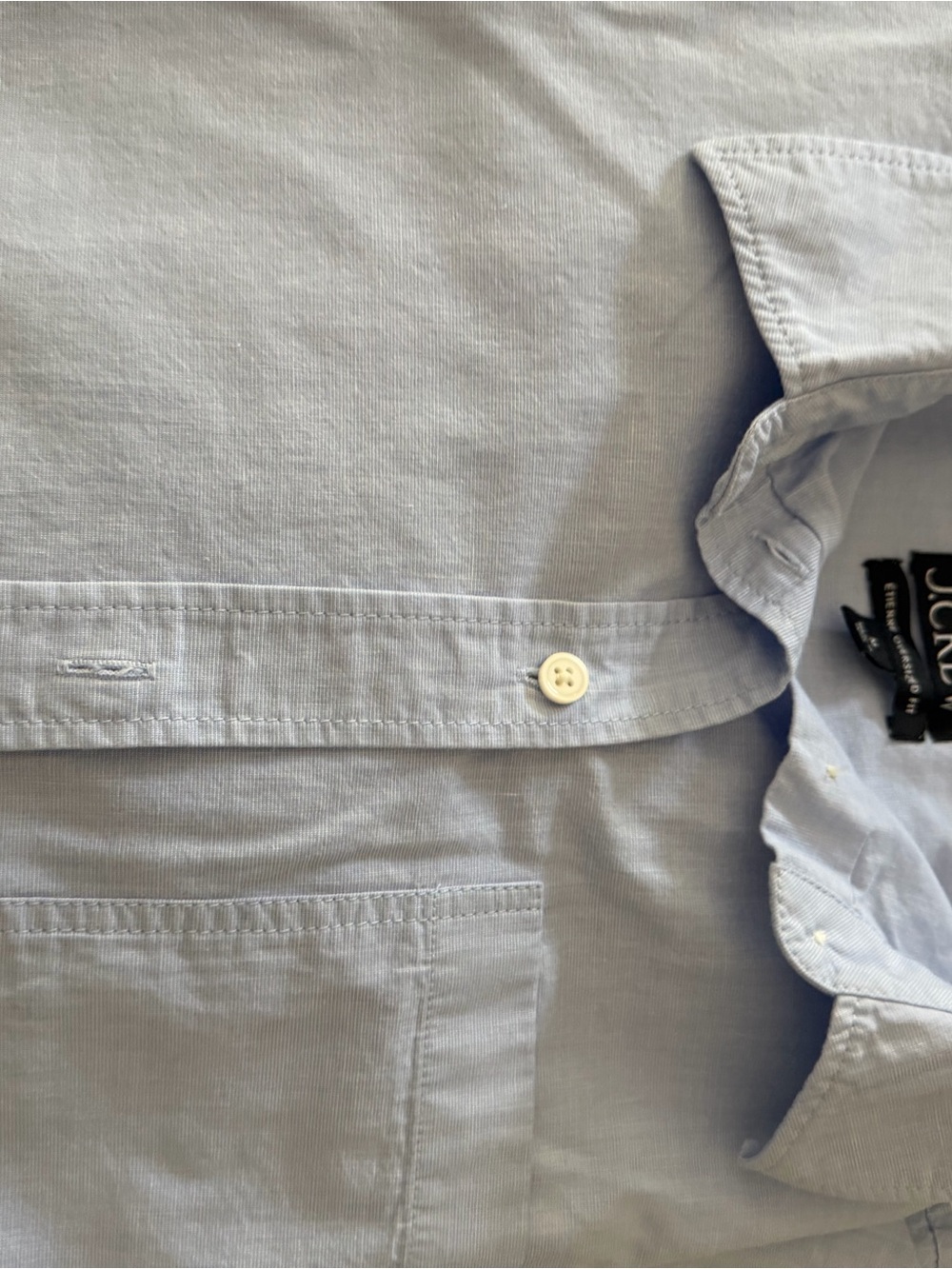 J. Crew Light Blue women’s Button-Down Oxford shirt - Picture 5 of 5